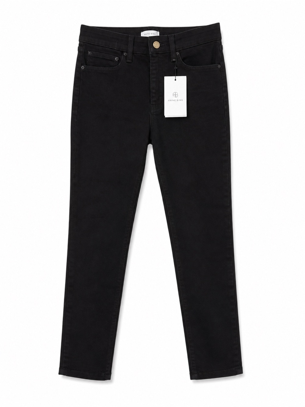 Anine Bing Black Skinny Jeans